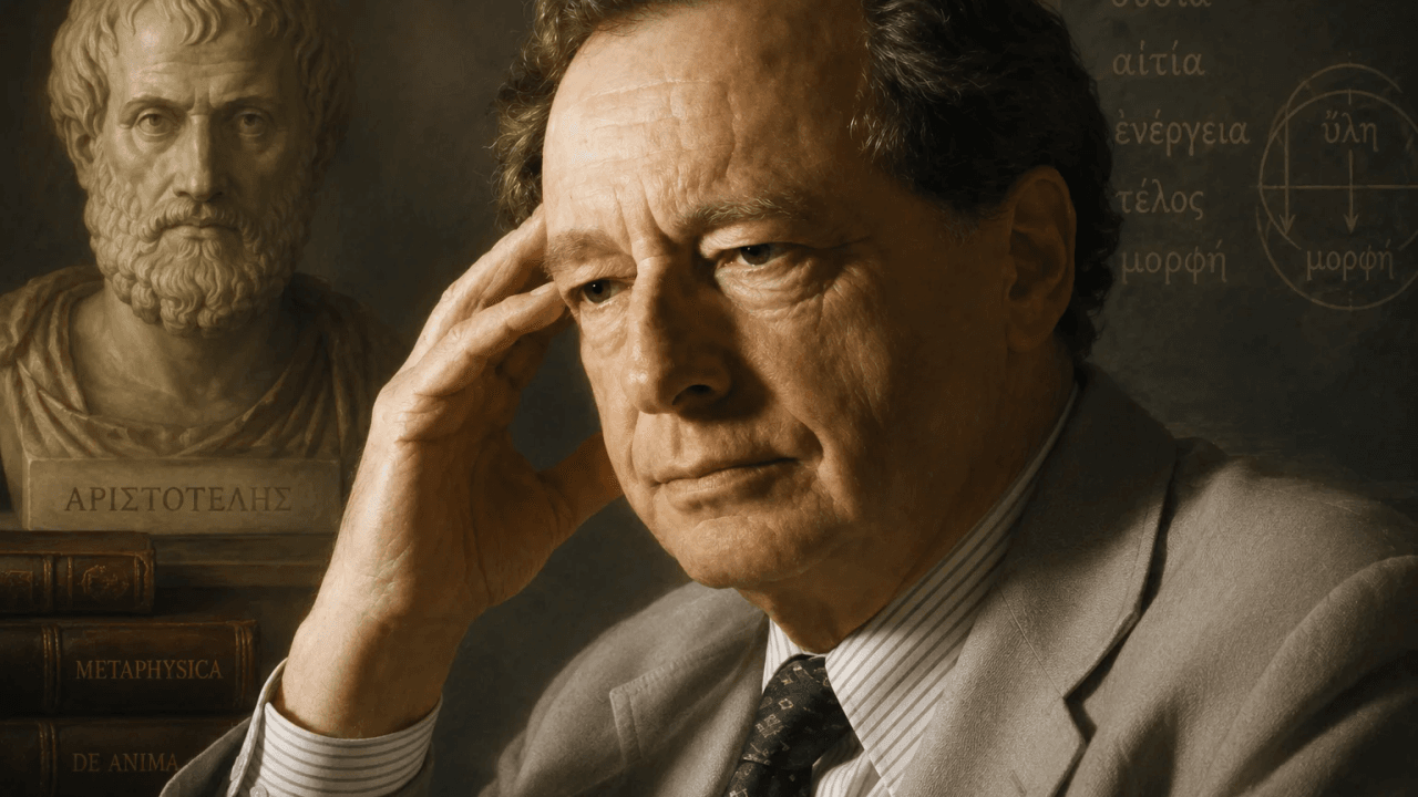 Interpretación de la física moderna a la luz de las teorías cosmológicas de Aristóteles y Wolfgang Smith.